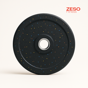 Crumb Rubber Bumper Plates – Color Flecked | ZESO Essential